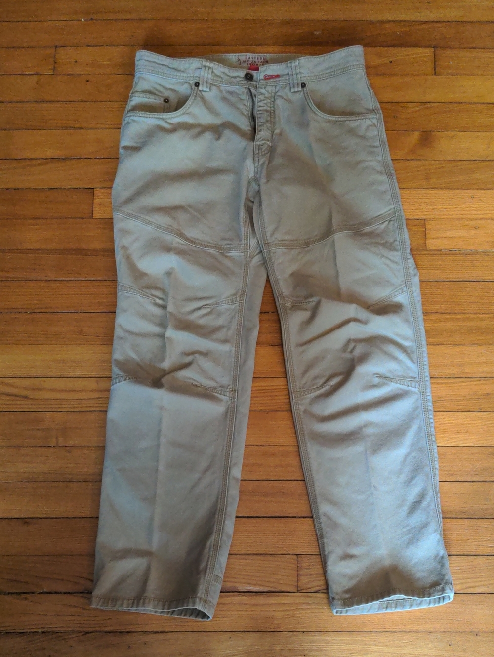 EMS, Men's Cargo Pants in Light Khaki - Fencemender's Classic, 32x30